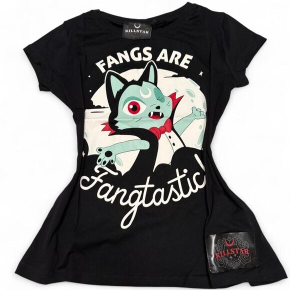 Killstar Tops - Killstar Women's Black T-shirt